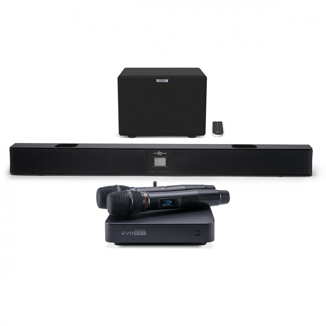 караоке-комплект EVOBOX Plus + EvoSound Bar (саундбар с караоке) в Североморске