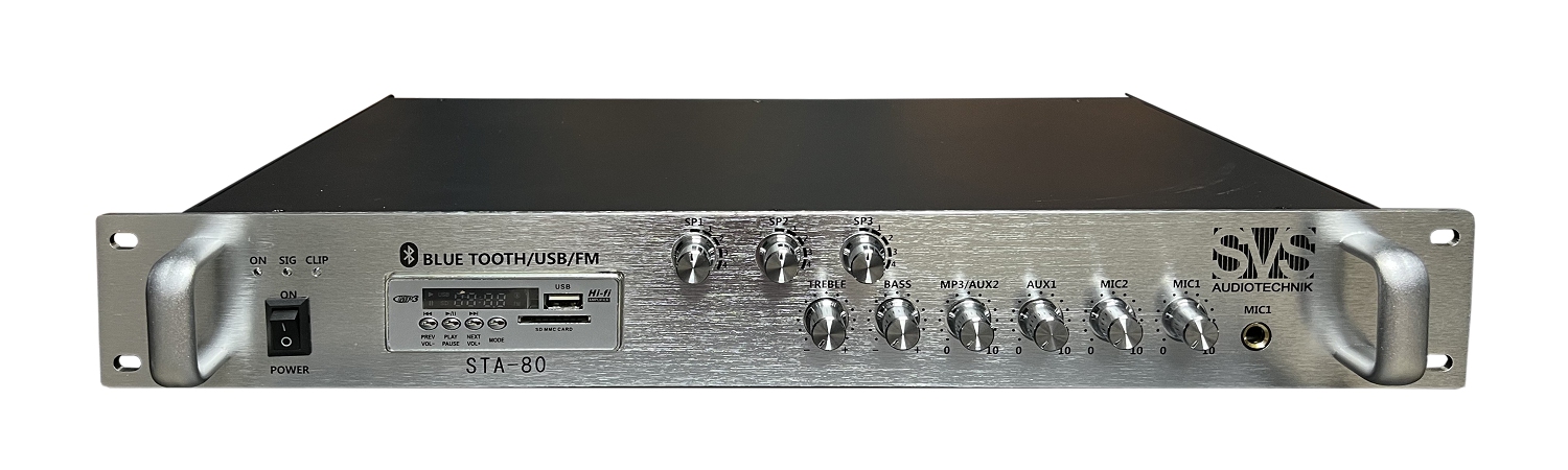 SVS Audiotechnik STA-80 Микшер-усилитель для систем Public Address в Североморске